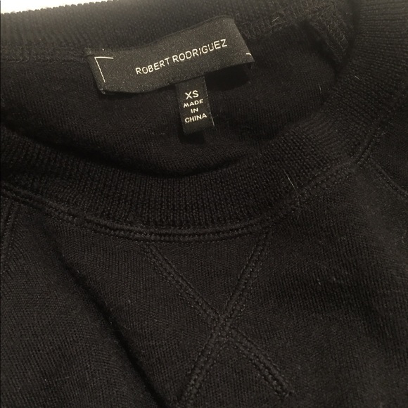 Robert Rodriguez Crew Shirt Sweater - Picture 2 of 3